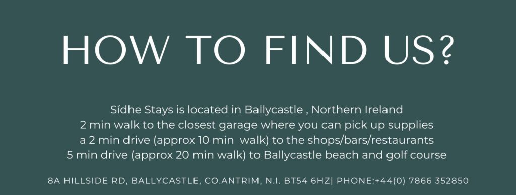 self catering accommodation in Northern Ireland Ballycastle